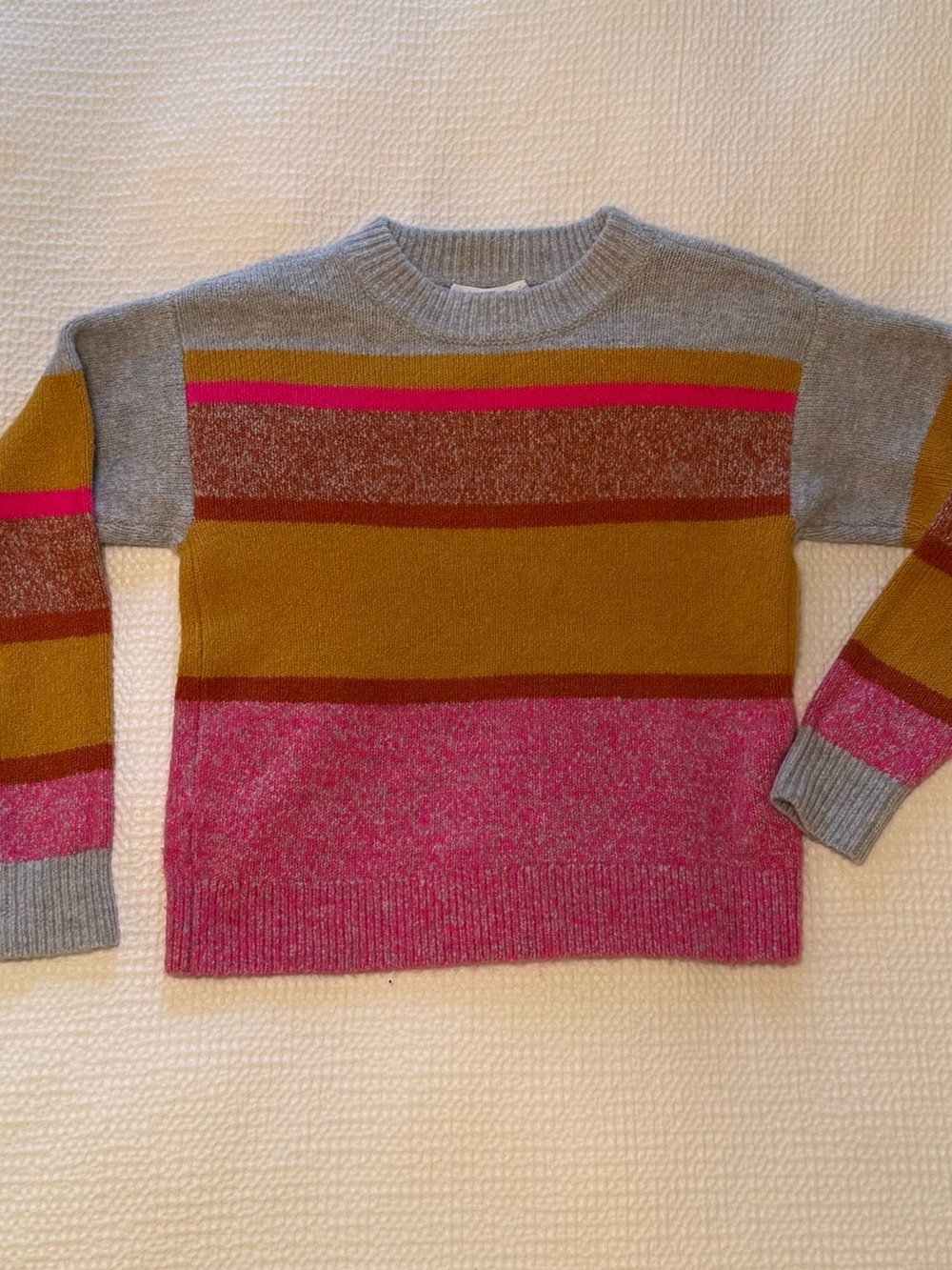 Lou & Grey by LOFT | Striped Crewneck Sweater | Size = XS